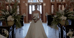 Real Floral Bouquet Bride Wedding GIF