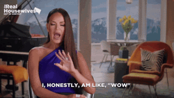 Real Housewives Lisa Barlow Wow GIF