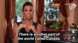 Real Housewives Lydia McLoughlin In Canada GIF