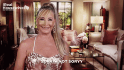 Real Housewives Sonja Morgan Laughing Not Sorry GIF