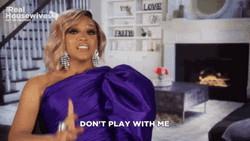 Real Housewives Stunning Drew Sidora Dont Play Me GIF