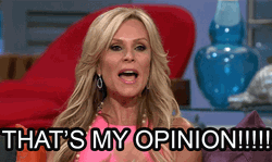 Real Housewives That's My Opinion GIF