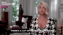 Real Housewives Woman Having Lots Anxiety GIF