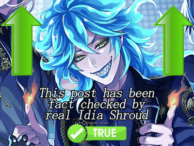 Real Idia Shroud Checked Post GIF