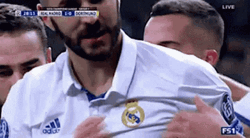 Real Madrid Heart Beat Sign GIF