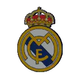 Real Madrid Logo With Crown Sticker