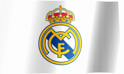 Real Madrid Logo With Crown GIF