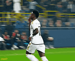 Real Madrid Vinicius Jump GIF