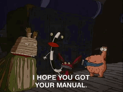 Real Monsters Frunk Snickering GIF