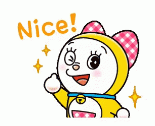 Real Nice Dorami Doraemon Sister GIF