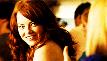Real Nice Emma Stone Thumbs Up GIF