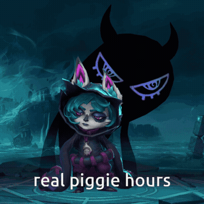 Real Piggie Hours Cartoon GIF