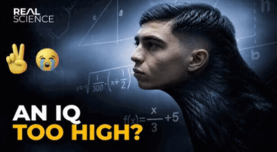 Real Science Poster Man With Bird Head GIF