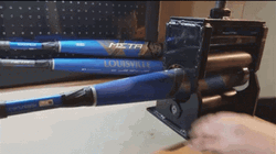 Realigning Baseball Bat With Machine GIF