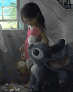 Realistic Lilo And Stitch GIF