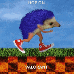 Realistic Sanic The Hedgehog Running GIF