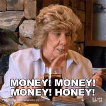 Reality Show Honey Chrisley Money Money Money  GIF