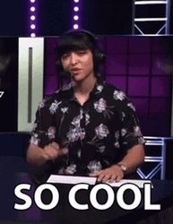 Really Cool Girl DJ GIF