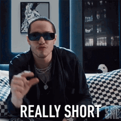 Really Short Pete Davidson GIF