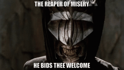Reaper Of Misery Bids Welcome GIF