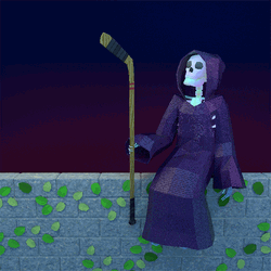 Reaper Staring Into The Sky GIF