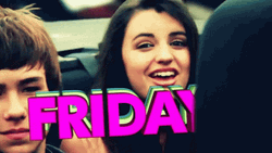 Rebecca Black Car Ride Singing Friday GIF