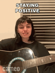 Rebecca Black Friday Playing Guitar GIF