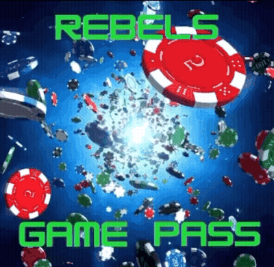 Rebels Game Pass With Poker Chips GIF