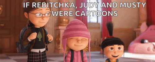 Rebitchka Judy And Musty Cartoon Characters GIF