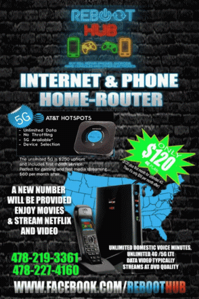 Reboot Hub Internet And Phone Home-Router Ad GIF