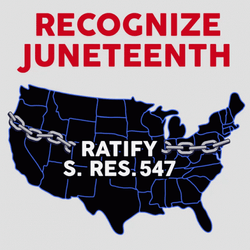 Recognize Juneteenth Sticker GIF