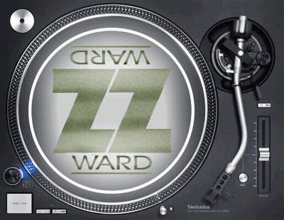 Record Player With Z Ward Logo GIF