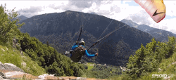 Recorded Paragliding Accident