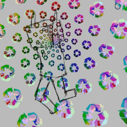Recycle Sign Rave Party GIF