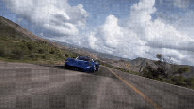Red Alfa Romeo With Doors Open In Dark Room GIF