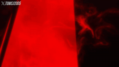 Red And Black Background With Letters Toms GIF