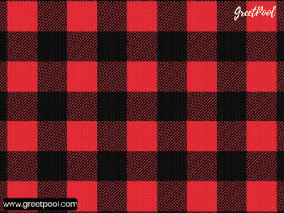 Red And Black Checkered Pattern With White Square GIF