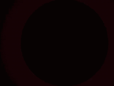 Red And Black Circle With Yellow Arrow Pointing Right GIF