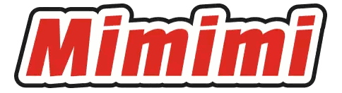Red And Black Mimimi Logo Sticker