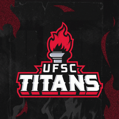 Red And Black Poster With Flame And Letter H GIF