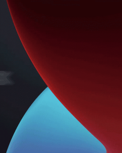 Red And Blue Object With Astir GIF