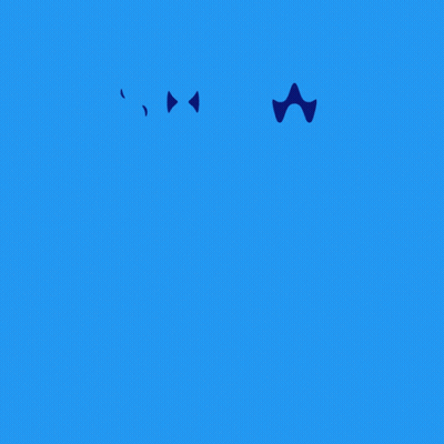 Red And Blue Poster Says You Will Determine The Outcome Of The Election GIF