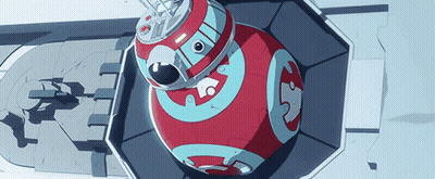 Red And Blue Robot With S GIF