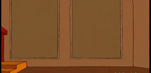 Red And Blue Smiley Character GIF