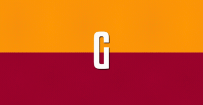 Red And Orange Background Saying Goooool GIF