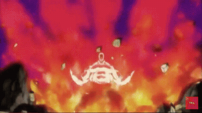 Red And Purple Background With TCL Logo GIF