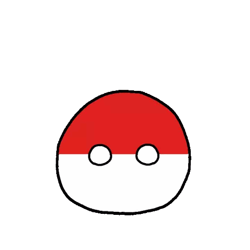 Red and White Ball With Two White Circles