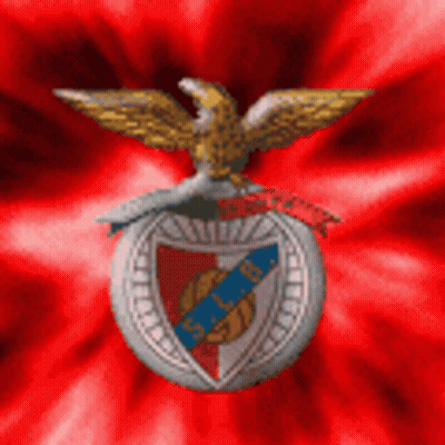 Red And White Emblem With Bird GIF