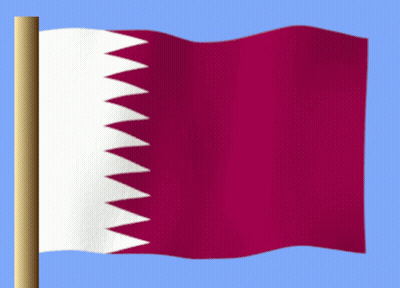 Red And White Flag On Wooden Pole GIF