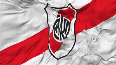 Red And White Flag With Shield Saying GRD GIF